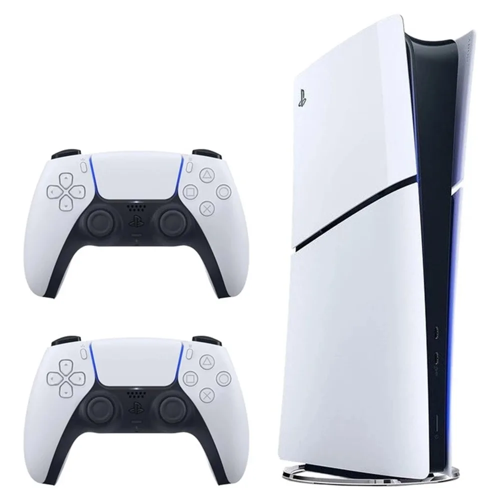 کنسول بازی سونی PS5 Slim Digital 825Gb ریجن 2116 اروپا به همراه دسته اورجینال