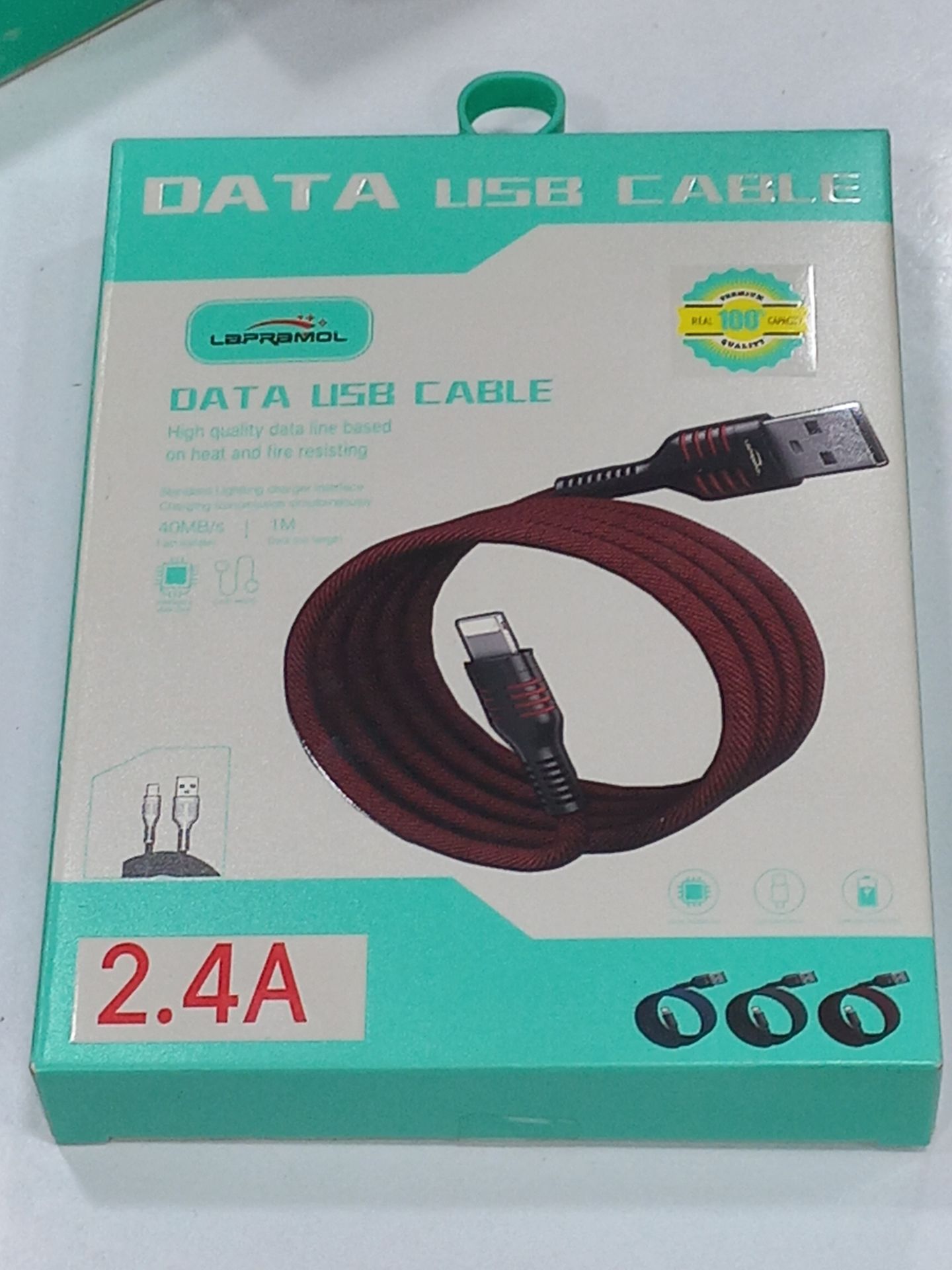 کابل آیفونی LAPRAMOL مدل LP-B26