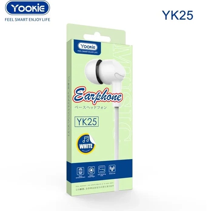 هندزفری یوکی مدل yk25